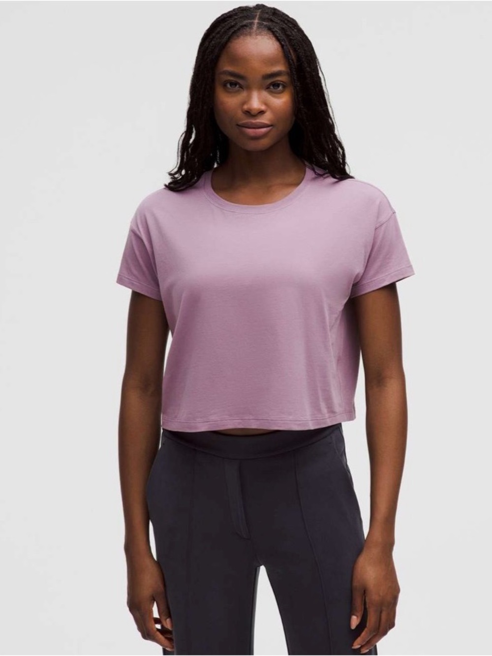 Lululemon Cates T-Shirt in Lavender Lux- Brand New with Tags - Picture 1 of 7